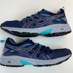 💜Asics ‘Gel-Venture7’ Purple/navy women’s shoes SIZE 7